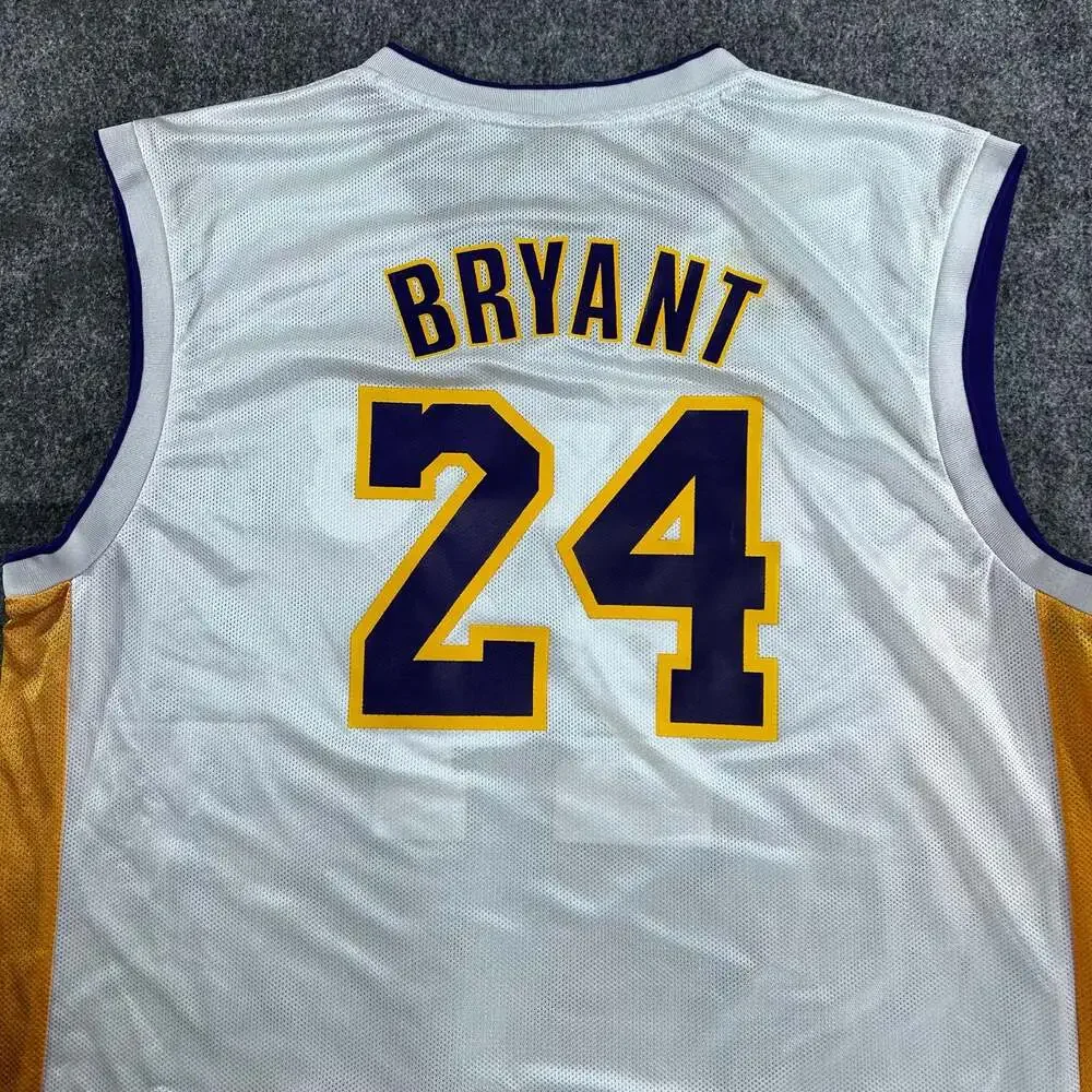 Vintage Adidas Kobe Bryant Los Angeles Lakers #24 Jersey NBA Mens XL‎